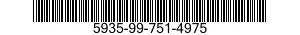 5935-99-751-4975 CONNECTOR,PLUG,ELECTRICAL 5935997514975 997514975