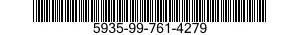 5935-99-761-4279 CONNECTOR,RECEPTACLE,ELECTRICAL 5935997614279 997614279