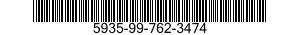 5935-99-762-3474 CONNECTOR,RECEPTACLE,ELECTRICAL 5935997623474 997623474