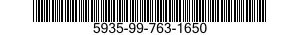 5935-99-763-1650 CONNECTOR,PLUG,ELECTRICAL 5935997631650 997631650