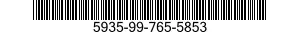 5935-99-765-5853 CONNECTOR BODY,PLUG,ELECTRICAL 5935997655853 997655853