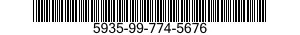 5935-99-774-5676 CONNECTOR,PLUG,ELECTRICAL 5935997745676 997745676