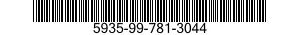 5935-99-781-3044 CONNECTOR,RECEPTACLE,ELECTRICAL 5935997813044 997813044