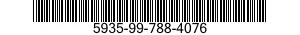 5935-99-788-4076 CONNECTOR,PLUG,ELECTRICAL 5935997884076 997884076