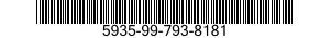 5935-99-793-8181 SOCKET,PLUG-IN ELECTRONIC COMPONENTS 5935997938181 997938181