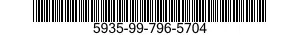 5935-99-796-5704 SOCKET,PLUG-IN ELEC 5935997965704 997965704