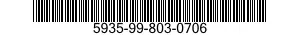 5935-99-803-0706 CONNECTOR,PLUG,ELECTRICAL 5935998030706 998030706