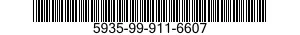 5935-99-911-6607 CONNECTOR,RECEPTACLE,ELECTRICAL 5935999116607 999116607