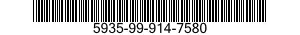 5935-99-914-7580 SOCKET,ELECTRICAL 5935999147580 999147580