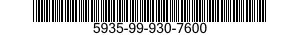 5935-99-930-7600 CONNECTOR ASSEMBLY, 5935999307600 999307600