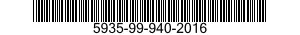 5935-99-940-2016 CONNECTOR,RECEPTACLE,ELECTRICAL 5935999402016 999402016
