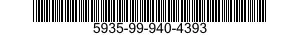 5935-99-940-4393 SOCKET,PLUG-IN ELECTRONIC COMPONENTS 5935999404393 999404393
