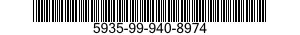5935-99-940-8974 CONNECTOR,RECEPTACLE,ELECTRICAL 5935999408974 999408974