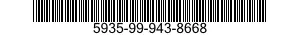 5935-99-943-8668 CONNECTOR,RECEPTACLE,ELECTRICAL 5935999438668 999438668
