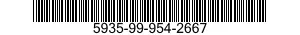 5935-99-954-2667 SOCKET,PLUG-IN ELEC 5935999542667 999542667