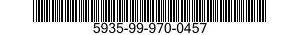 5935-99-970-0457  5935999700457 999700457