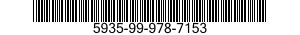 5935-99-978-7153 CONNECTOR,PLUG,ELECTRICAL 5935999787153 999787153