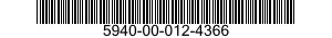 5940-00-012-4366  5940000124366 000124366