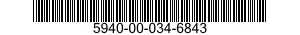 5940-00-034-6843  5940000346843 000346843