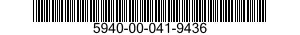5940-00-041-9436  5940000419436 000419436