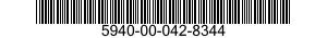 5940-00-042-8344 SEMICONDUCTOR DEVICE ASSEMBLY 5940000428344 000428344
