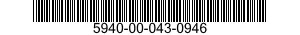 5940-00-043-0946  5940000430946 000430946