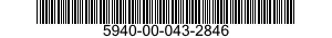 5940-00-043-2846  5940000432846 000432846