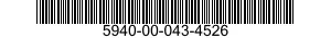 5940-00-043-4526  5940000434526 000434526