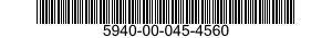 5940-00-045-4560  5940000454560 000454560