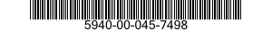 5940-00-045-7498  5940000457498 000457498