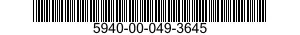 5940-00-049-3645  5940000493645 000493645