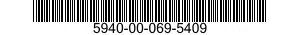 5940-00-069-5409  5940000695409 000695409