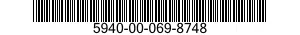 5940-00-069-8748 TERMINAL,STUD 5940000698748 000698748