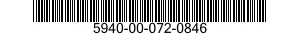 5940-00-072-0846  5940000720846 000720846