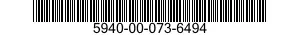 5940-00-073-6494  5940000736494 000736494