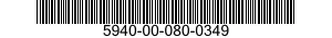 5940-00-080-0349  5940000800349 000800349