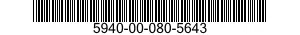 5940-00-080-5643  5940000805643 000805643