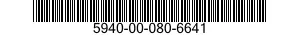 5940-00-080-6641  5940000806641 000806641