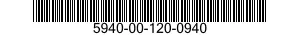 5940-00-120-0940  5940001200940 001200940