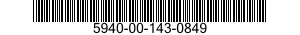 5940-00-143-0849  5940001430849 001430849