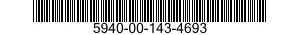 5940-00-143-4693 TERMINAL,QUICK DISCONNECT 5940001434693 001434693