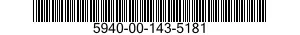 5940-00-143-5181  5940001435181 001435181