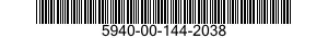 5940-00-144-2038 POST,BINDING,ELECTRICAL 5940001442038 001442038