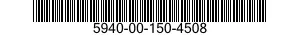 5940-00-150-4508 TERMINAL,FEEDTHRU 5940001504508 001504508