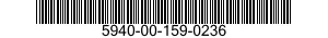 5940-00-159-0236 TERMINAL,STUD 5940001590236 001590236