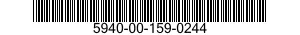 5940-00-159-0244 TERMINAL,STUD 5940001590244 001590244