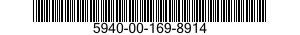 5940-00-169-8914 CONTACT STRIP,RADIO FREQUENCY GROUNDING 5940001698914 001698914