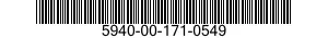 5940-00-171-0549  5940001710549 001710549