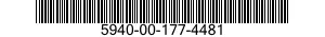 5940-00-177-4481  5940001774481 001774481