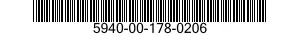 5940-00-178-0206  5940001780206 001780206